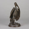 Fratin Stork Cleaning - Fratin Bronze - Animaliers - Hickmet Fine Arts