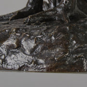 Fratin Stork Cleaning - Fratin Bronze - Animaliers - Hickmet Fine Arts