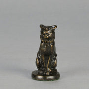 Fremiet Chat Assis - Fremiet Bronze Cat - Hickmet Fine Arts 