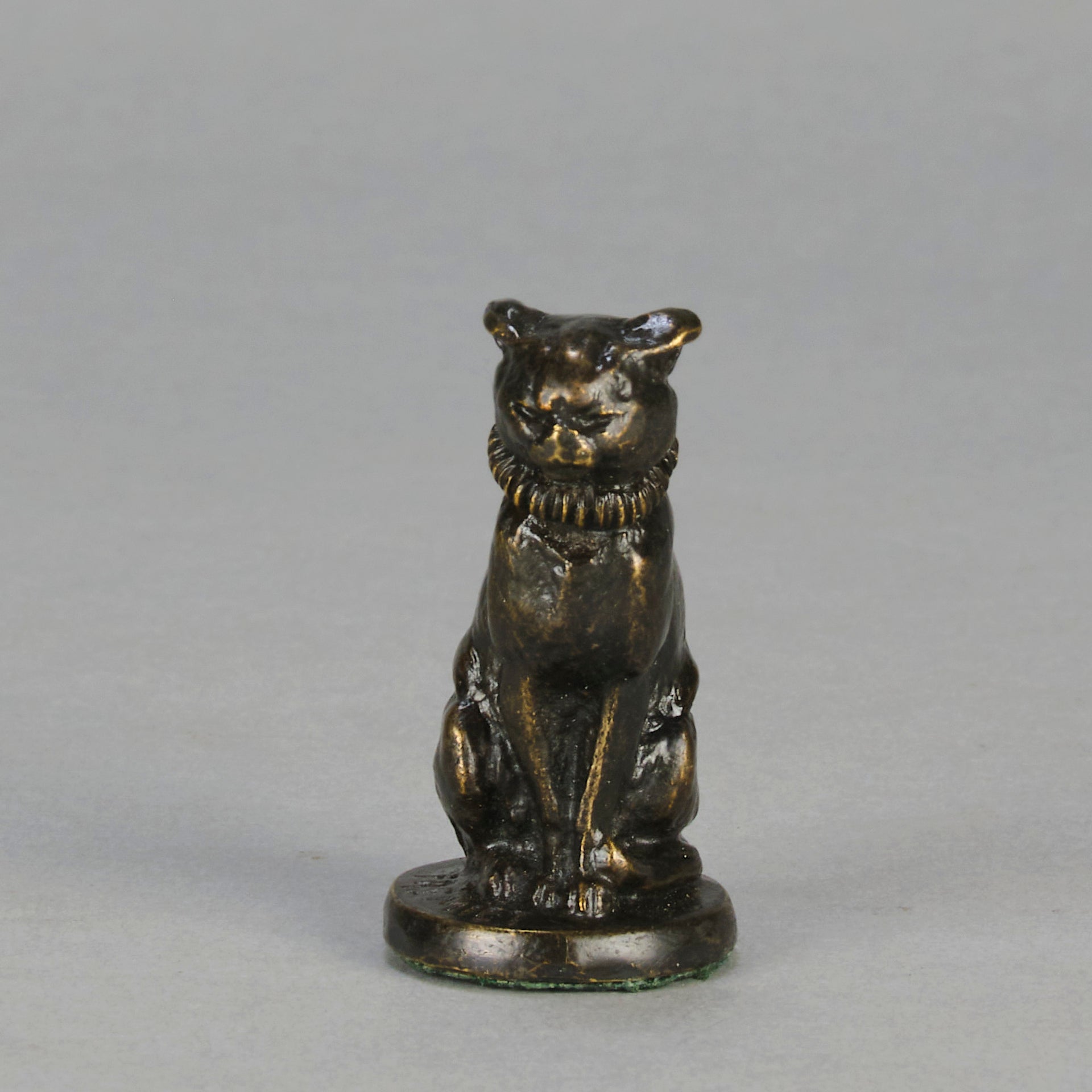 Fremiet Chat Assis - Fremiet Bronze Cat - Hickmet Fine Arts 