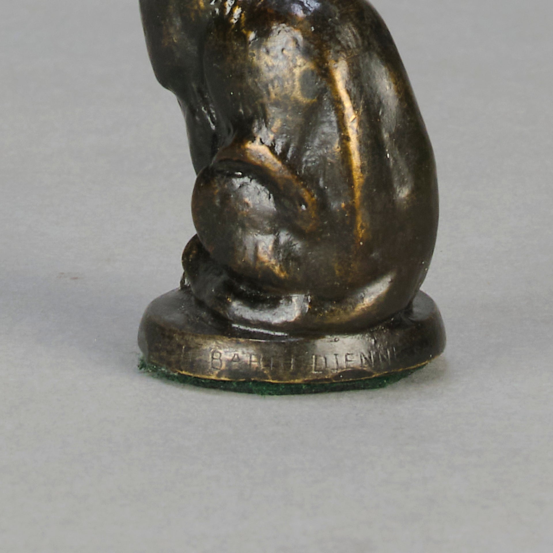 Fremiet Chat Assis - Fremiet Bronze Cat - Hickmet Fine Arts 