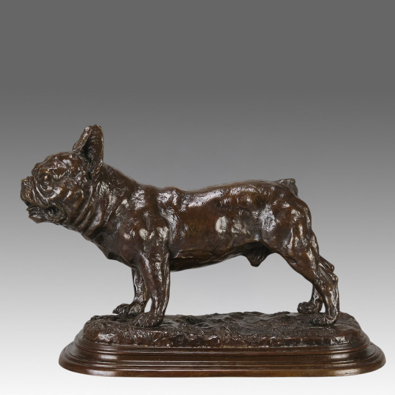 "French Boxer" by  Oleg Kedria - Hickmet Fine Arts 