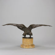 French Antique Bronze - Double Headed Eagle - Hickmet Fine Arts 