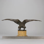 French Antique Bronze - Double Headed Eagle - Hickmet Fine Arts 
