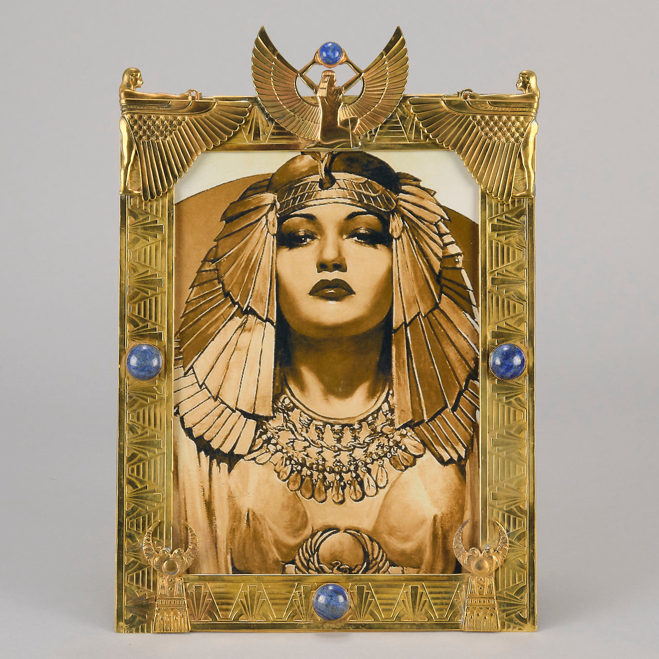 French Bronze "Egyptian Revival Photograph Frame"