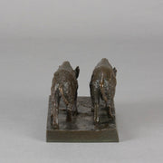 French Bronze Sangliers - Animalier Bronze - Hickmet Fine Arts 