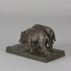 French Bronze Sangliers - Animalier Bronze - Hickmet Fine Arts 