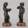 French Bronze - Art Nouveau Children - Hickmet Fine Arts 