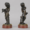 French Bronze - Art Nouveau Children - Hickmet Fine Arts 