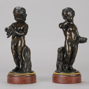 French Bronze - Art Nouveau Children - Hickmet Fine Arts 