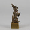 French Bronze - Standing Hare - Hickmet Fine Arts 
