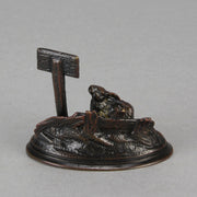 Antique Bronze - Animalier Bronze Rabbit - Hickmet Fine Arts 