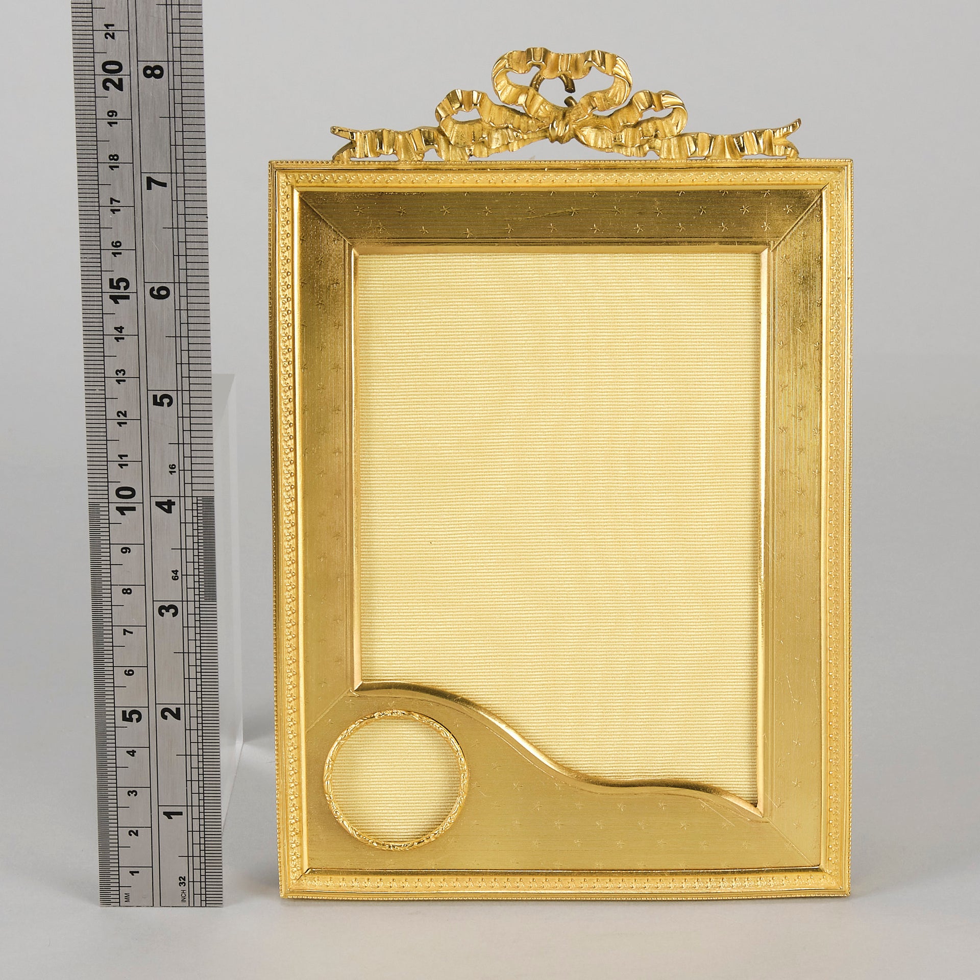Bronze Photo Frames - Gilt Bronze Photo Frame - Hickmet Fine Arts