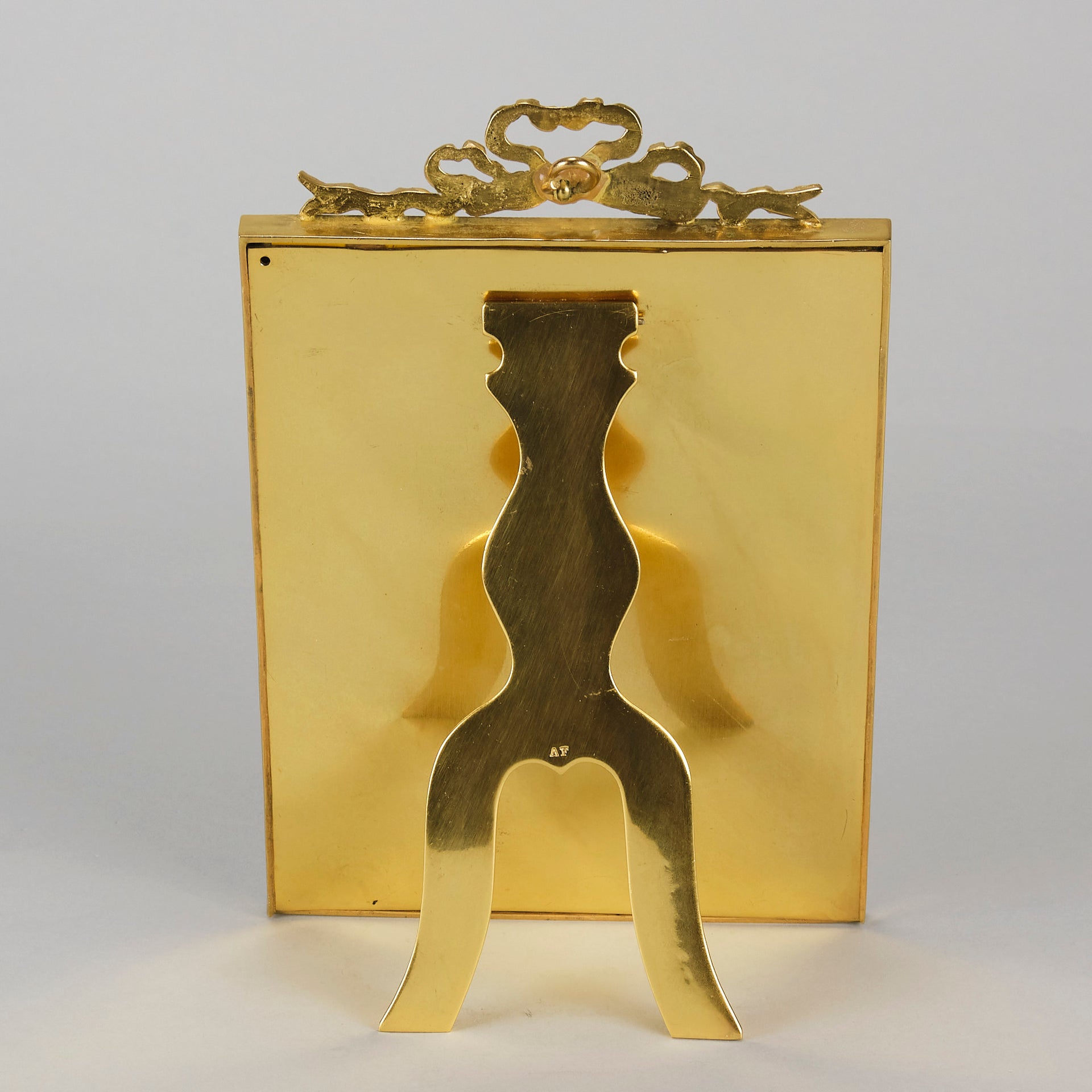 Bronze Photo Frames - Gilt Bronze Photo Frame - Hickmet Fine Arts