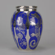 Friedrich Deusch Dragon Vase - German Porcelain - Hickmet Fine Arts