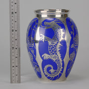 Friedrich Deusch Dragon Vase - German Porcelain - Hickmet Fine Arts