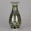 Friedrich Spahr Silvered Tourmaline Vase