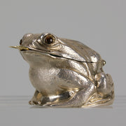Frog Cruet Set by Joyce M Sharp - English Silver - Hickmet Fine Arts 