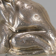 Frog Cruet Set by Joyce M Sharp - English Silver - Hickmet Fine Arts 