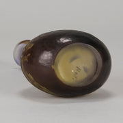 Emile Galle Banjo Vase - Art Nouveau Glass - Hickmet Fine Arts