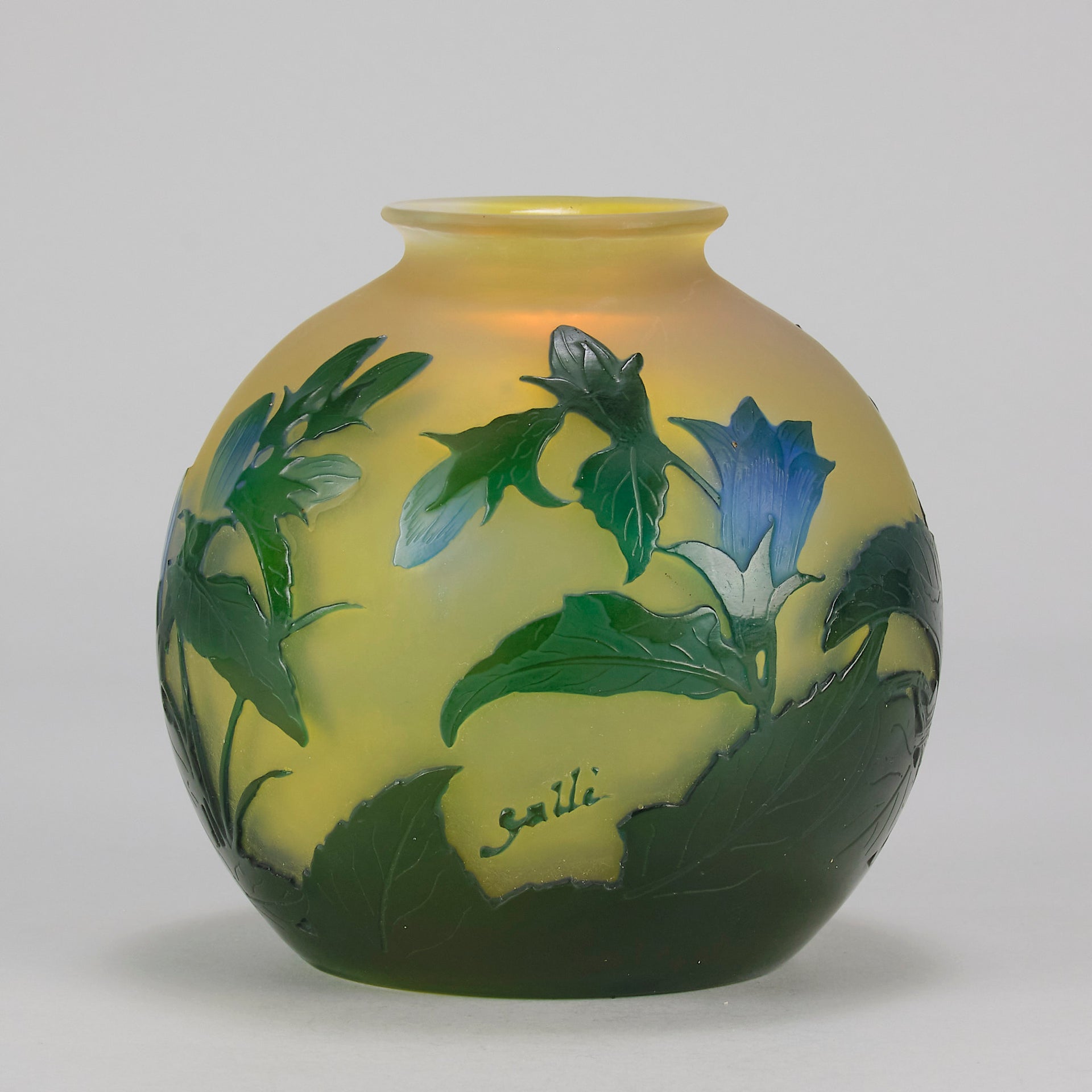 Emile Galle Campanula Vase
