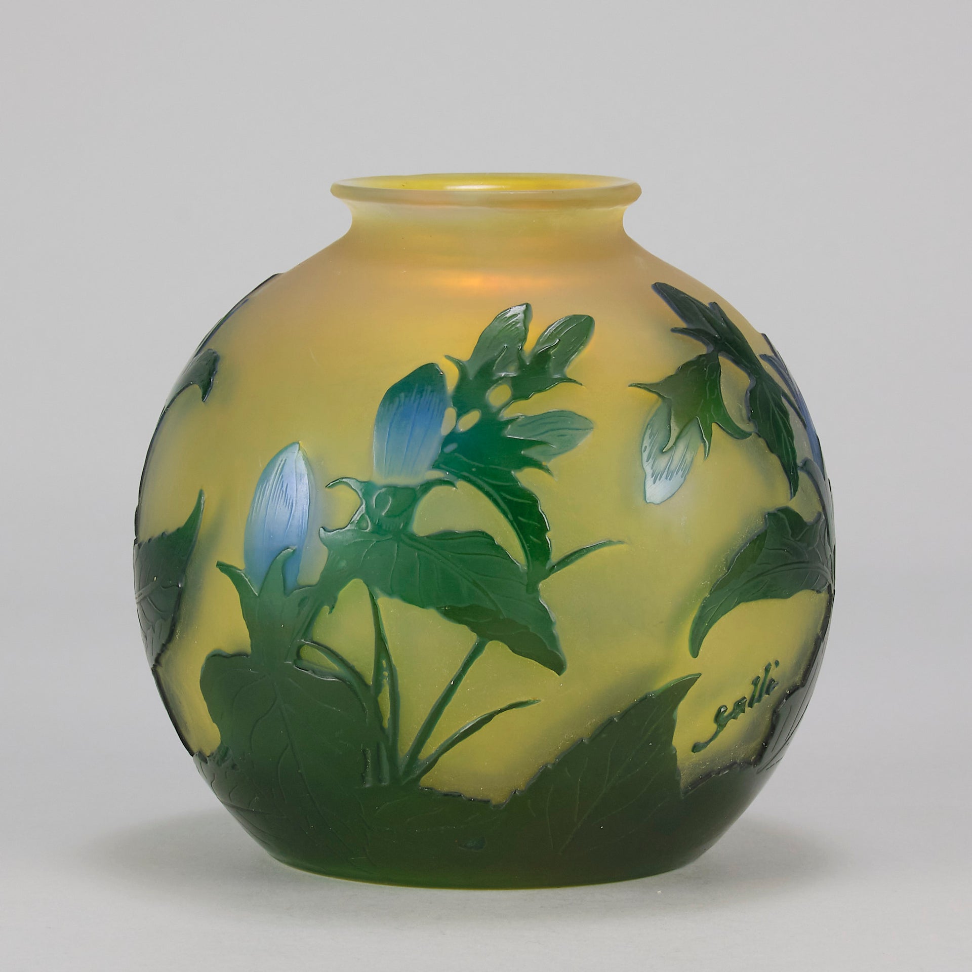 Emile Galle Campanula Vase