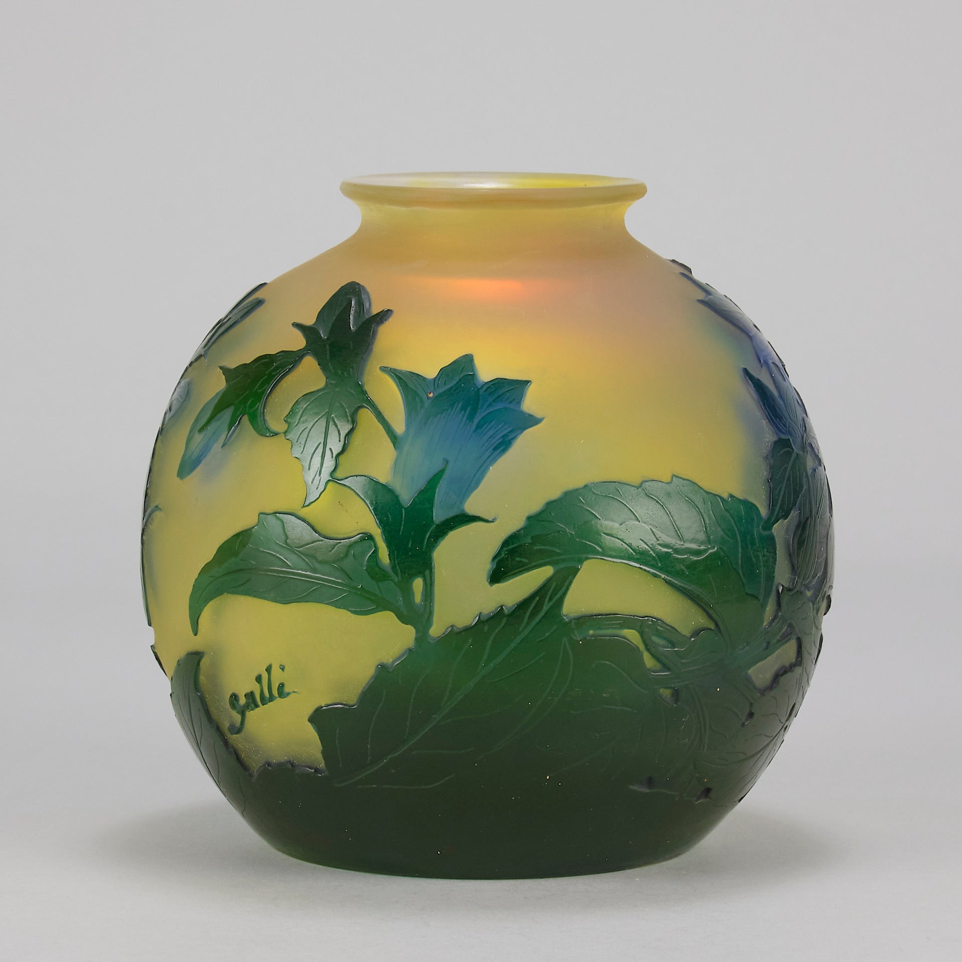 Emile Galle Campanula Vase