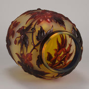 Emile Galle Souffle Vase - Art Nouveau Glass - Hickmet Fine Arts