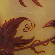 Emile Galle Souffle Vase - Art Nouveau Glass - Hickmet Fine Arts