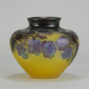 Galle Clematis Vase - Art Nouveau Clematis Vase - Hickmet Fine Arts
