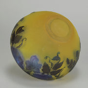 Galle Clematis Vase - Art Nouveau Clematis Vase - Hickmet Fine Arts