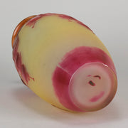 Emile Galle Floral Souffle Vase - Art Nouveau Glass - Hickmet Fine Arts