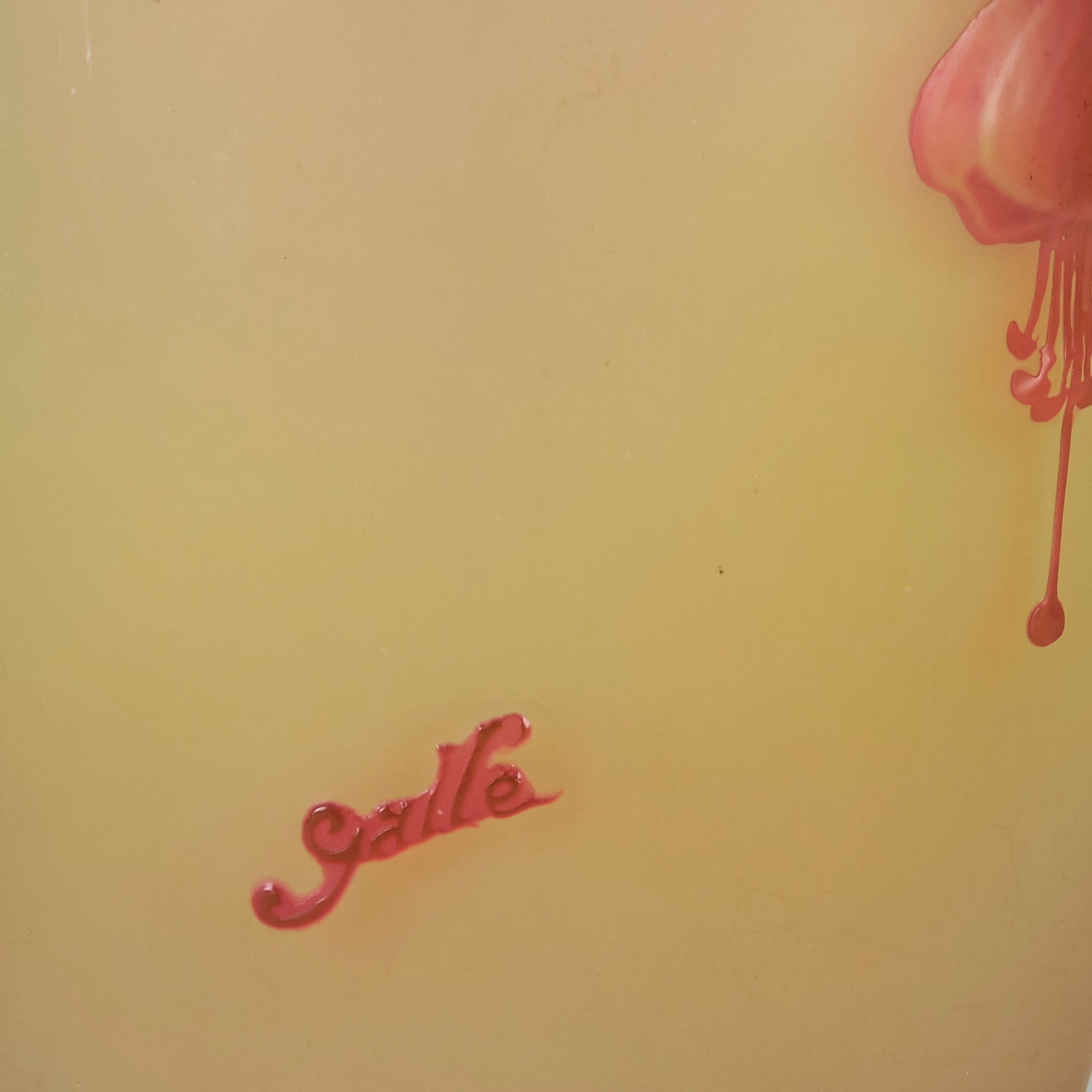 Emile Galle Floral Souffle Vase - Art Nouveau Glass - Hickmet Fine Arts