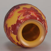 Emile Galle Souffle Vase - Art Nouveau Glass - Hickmet Fine Arts