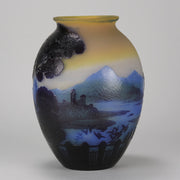 Galle Vase - Art Nouveau Lake Como Vase - Hickmet Fine Arts