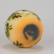 Emile Galle Olive Vase - Art Nouveau Glass - Hickmet Fine Arts