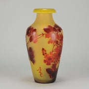 Galle Rose Vase - Art Nouveau Rose Vase - Hickmet Fine Arts