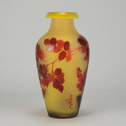Galle Rose Vase - Art Nouveau Rose Vase - Hickmet Fine Arts