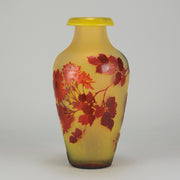 Galle Rose Vase - Art Nouveau Rose Vase - Hickmet Fine Arts