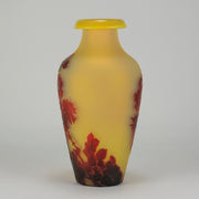 Galle Rose Vase - Art Nouveau Rose Vase - Hickmet Fine Arts