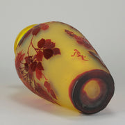 Galle Rose Vase - Art Nouveau Rose Vase - Hickmet Fine Arts