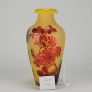 Galle Rose Vase - Art Nouveau Rose Vase - Hickmet Fine Arts