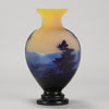 Emile Galle Scenic Vase - Art Nouveau Glass - Hickmet Fine Arts