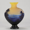 Emile Galle Scenic Vase - Art Nouveau Glass - Hickmet Fine Arts