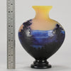 Emile Galle Scenic Vase - Art Nouveau Glass - Hickmet Fine Arts