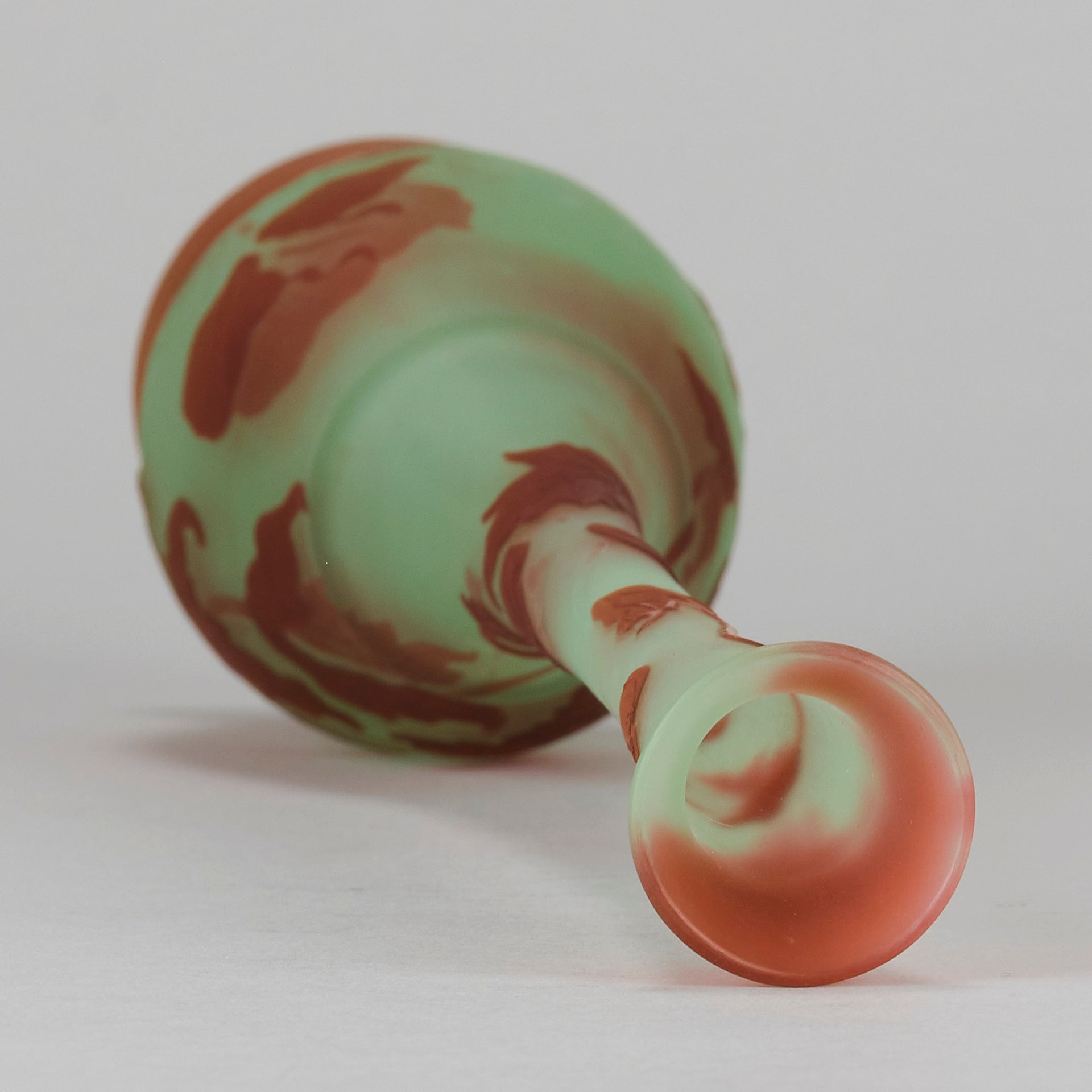 Emile Galle Slender Vase - Art Nouveau Glass - Hickmet Fine Arts