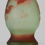 Emile Galle Slender Vase - Art Nouveau Glass - Hickmet Fine Arts