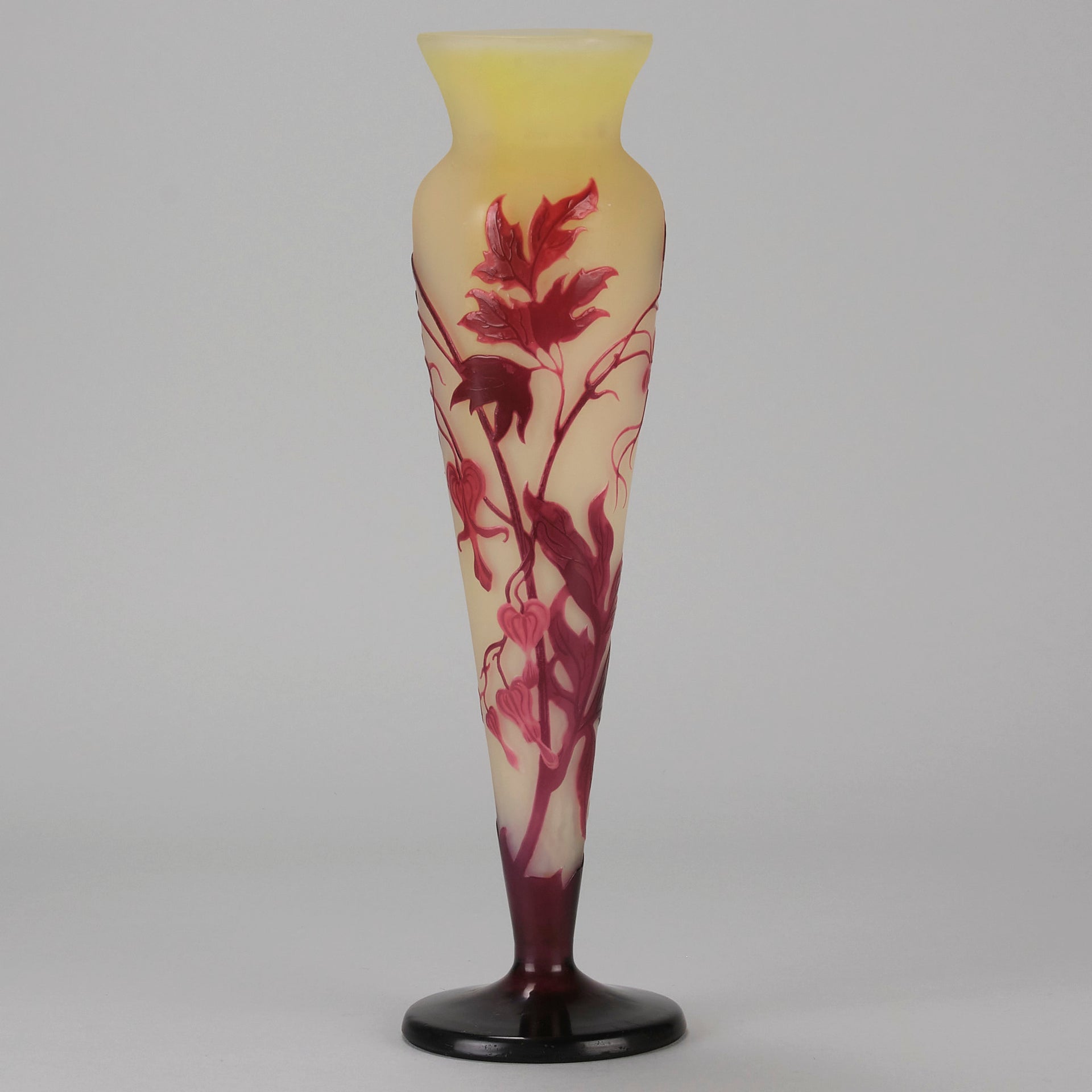 Galle Slender Vase - Art Nouveau Flower Vase - Hickmet Fine Arts