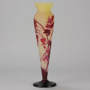 Galle Slender Vase - Art Nouveau Flower Vase - Hickmet Fine Arts