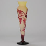 Galle Slender Vase - Art Nouveau Flower Vase - Hickmet Fine Arts